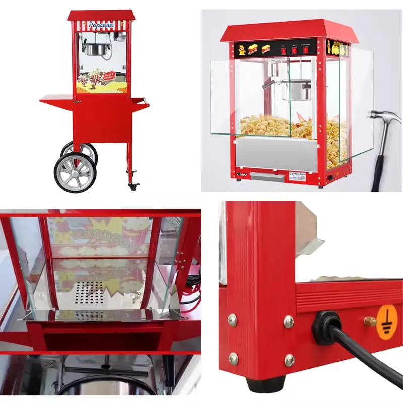 Popcorn - Hetelucht popcornmachine voor commercieel gebruik -