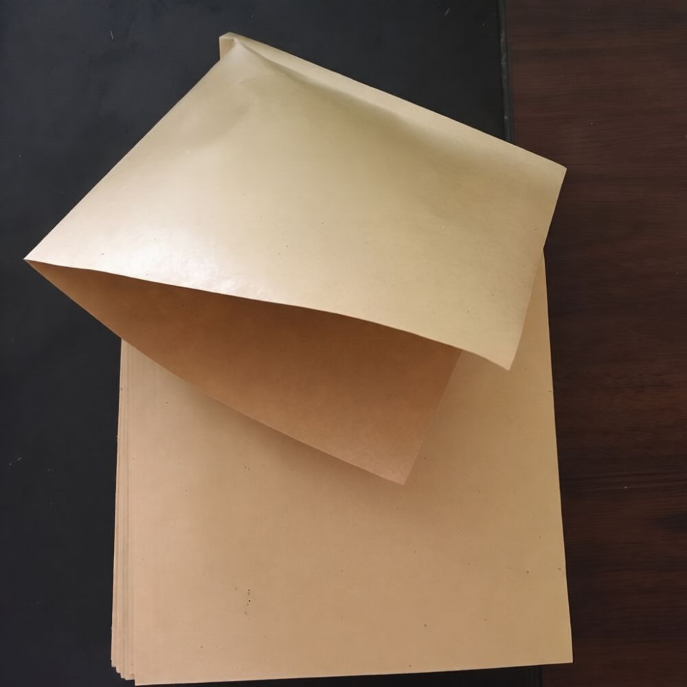 Food Snacks Delivery - Vetvrije driehoekige kraftpapieren zak voor bakkerijproducten,