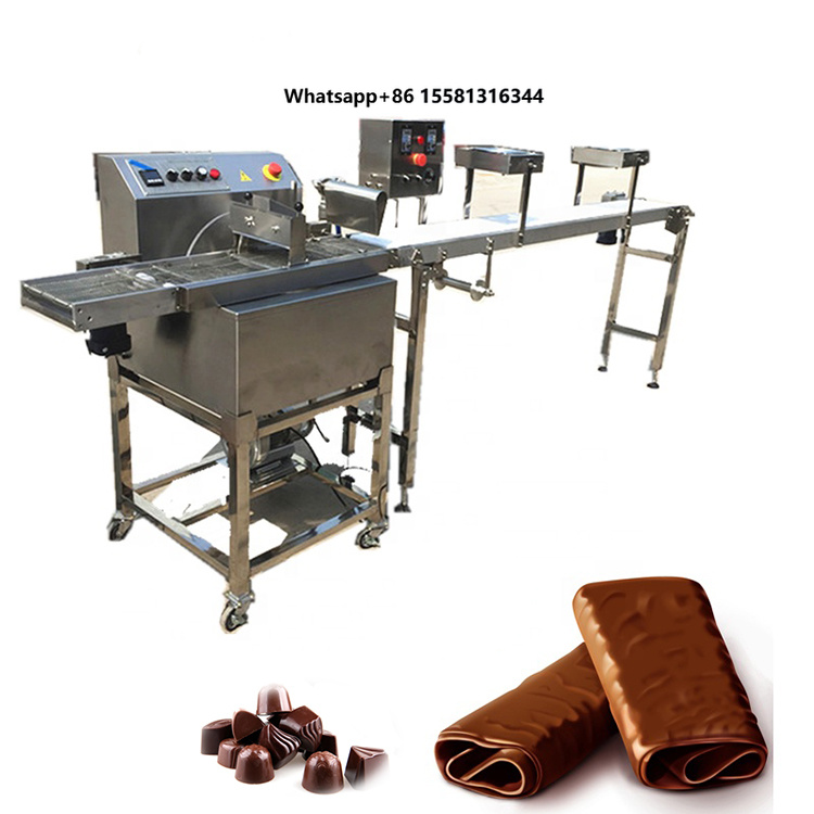 Chocolate Snack - Donut Chocolade Coating Machine Cacao Verwerkingsmachine