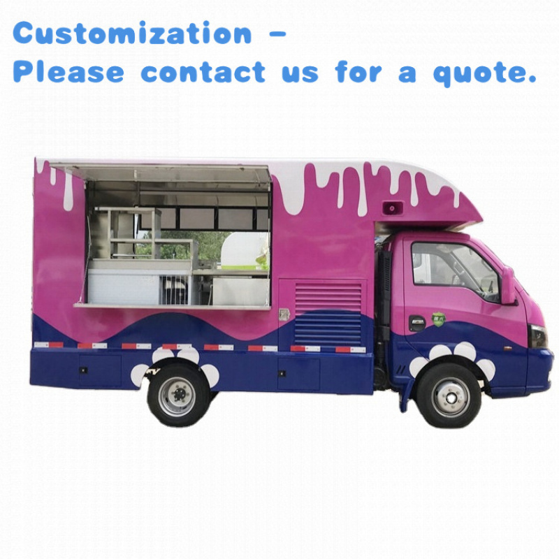Food Snacks Drinks - custom.Drink Truck Mobiele verkoop Snack Truck