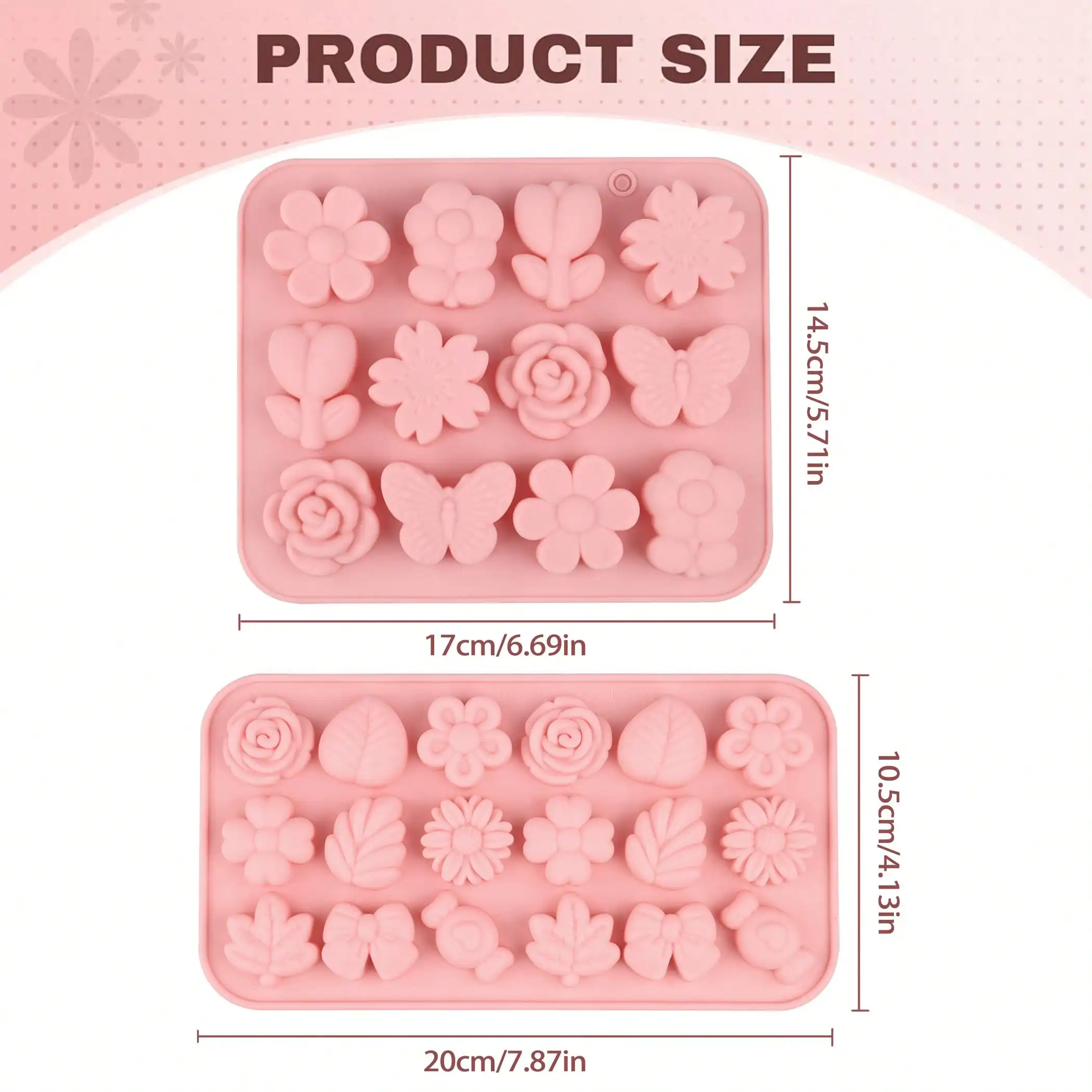 Gummy Candy - 1-2 stuks siliconen vormen voor chocolade