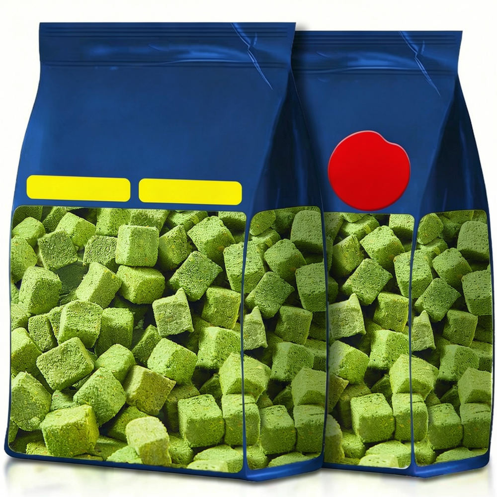 Gevriesdroogde kattengrasbites - Healthy Snacks Food recensie en prijs