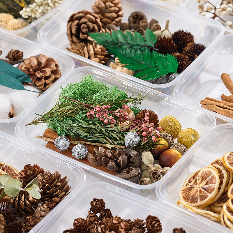 Kerstbloembak met gedroogd fru - Dried Fruit recensie en prijs