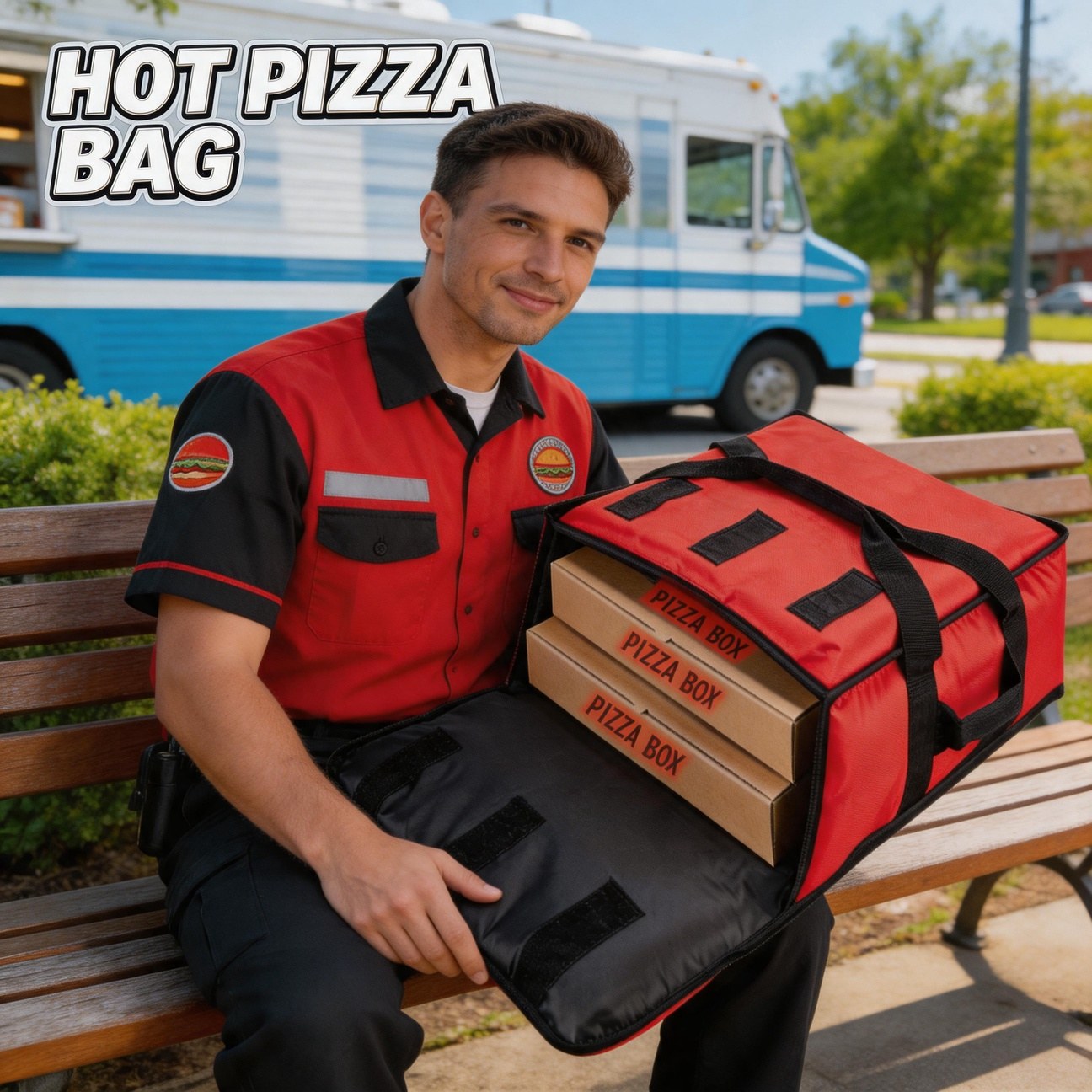 Pizza bezorgtas, grote capacit - Food Snacks Delivery recensie en prijs