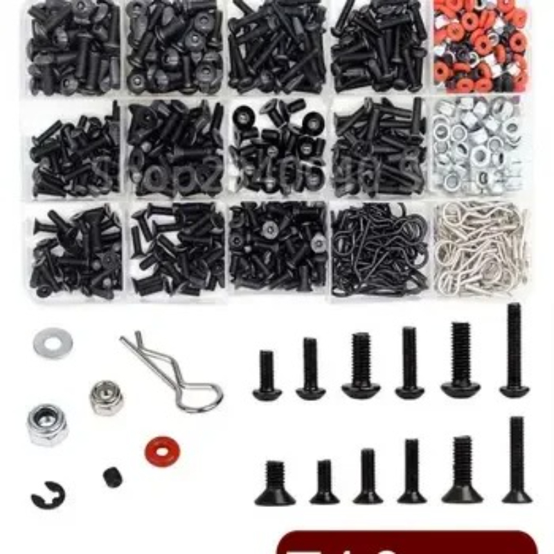 500 stks Universele RC Schroef - Nuts Mix recensie en prijs