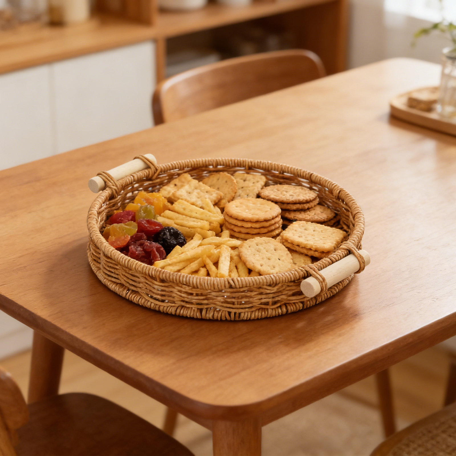 Imitatie rotan broodmand, serv - Food Snacks Drinks recensie en prijs
