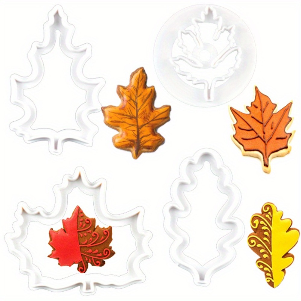 4-delige set herfstblad koekje - Cookies Pack recensie en prijs