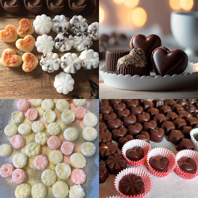 5-8 stuks/set siliconen chocol - Gummy Candy recensie en prijs