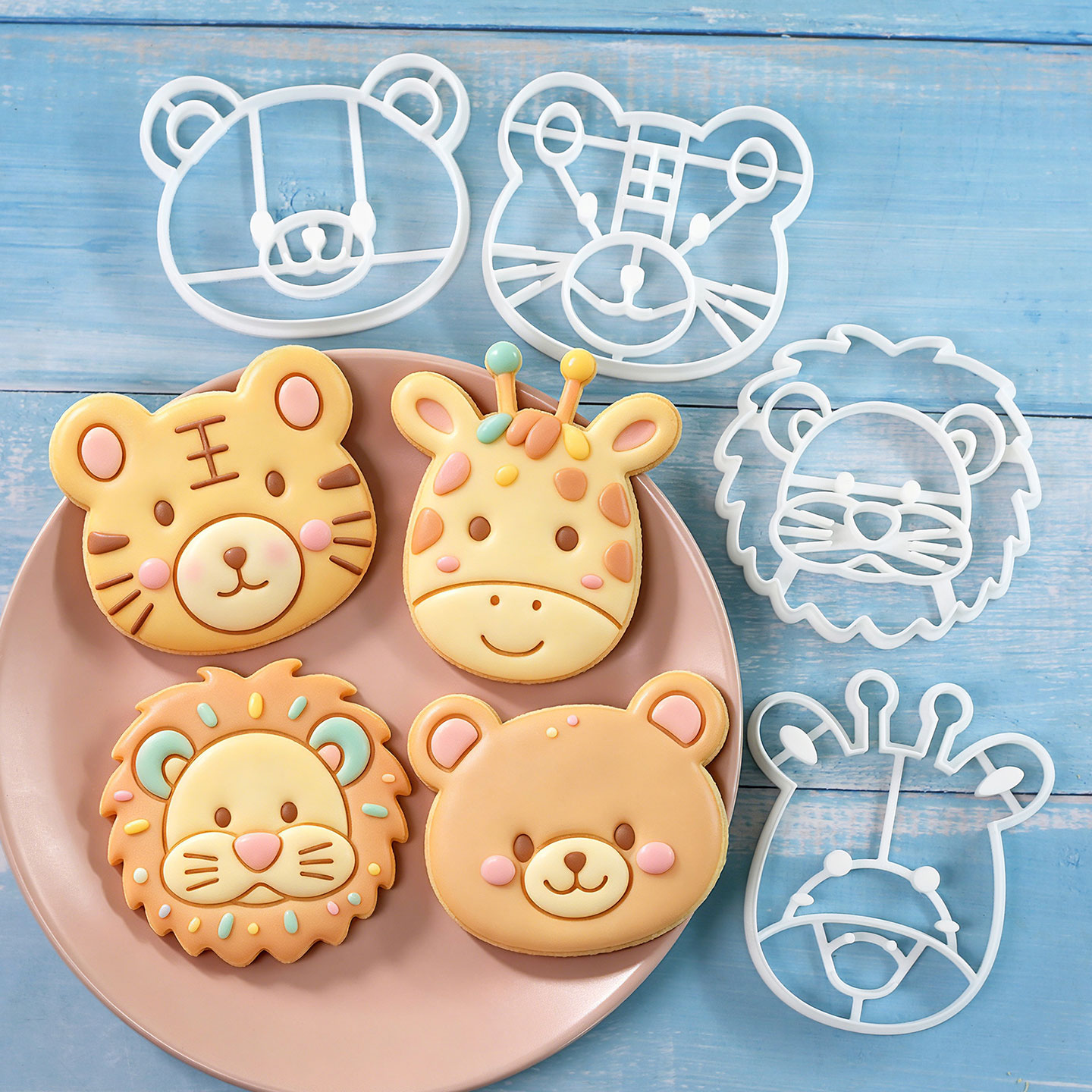 4-delige set dierenkoekjesvorm - Cookies Pack recensie en prijs