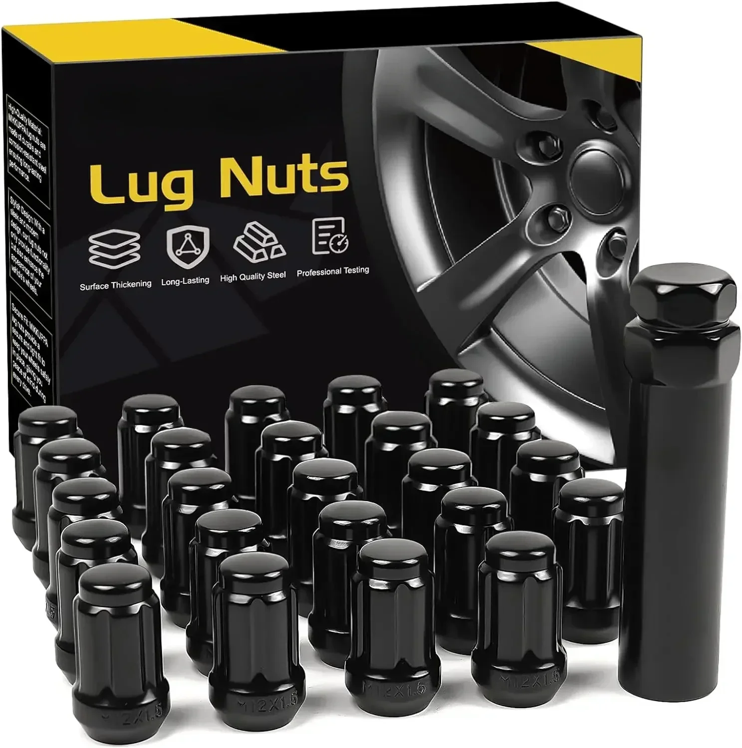 24 stuks M12x1.5 wielmoeren -  - Nuts Mix recensie en prijs