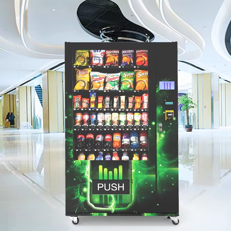 Duitse standaard verkoopautoma - Food Snacks Drinks recensie en prijs