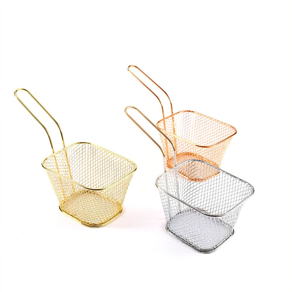 Decoratieve mini-vormige fritu - Food Snacks Catering recensie en prijs