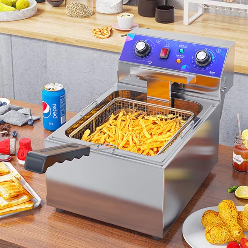 Commerciële elektrische friteu - Popcorn recensie en prijs